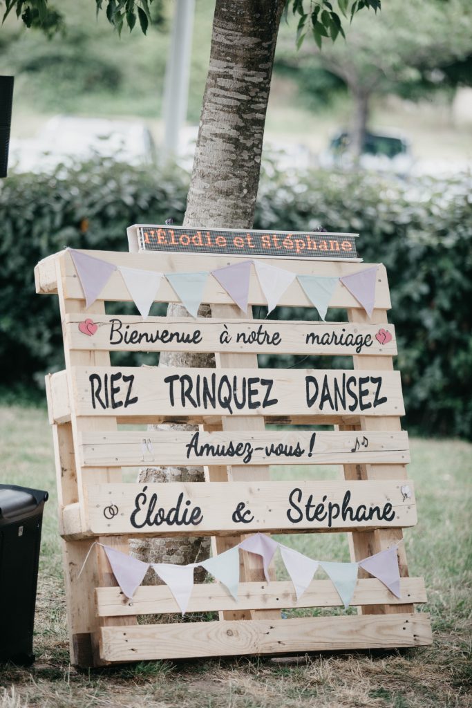 Palette pour mariage