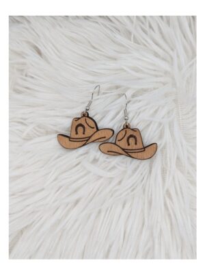 Boucles d’oreilles – Chapeau - Fer à cheval