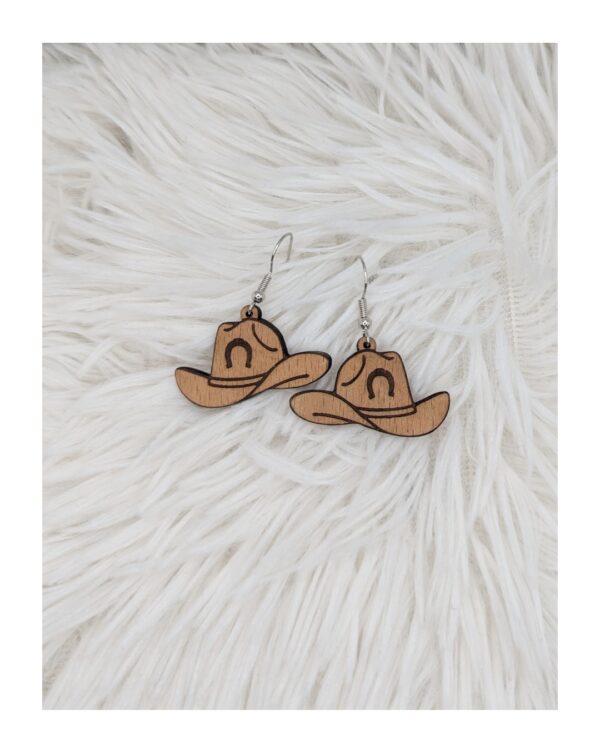 Boucles d’oreilles – Chapeau - Fer à cheval