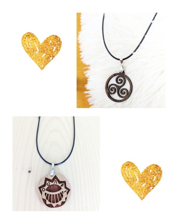 Collier et son pendentif personnalisable