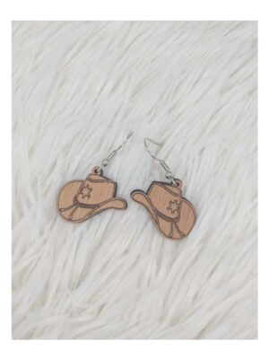 Boucles d’oreilles – Chapeau - étoile
