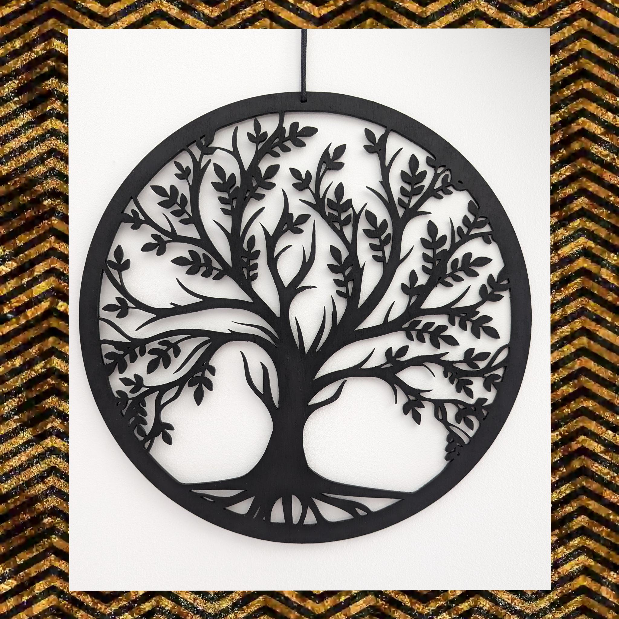Boucles d'oreilles en bois motif country et géométrique