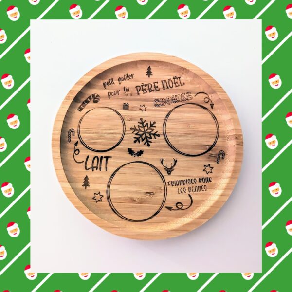 Assiette du Père Noël